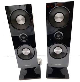 Ps-fc6900w Samsung Right Left Speakers Stands And Wires Tested