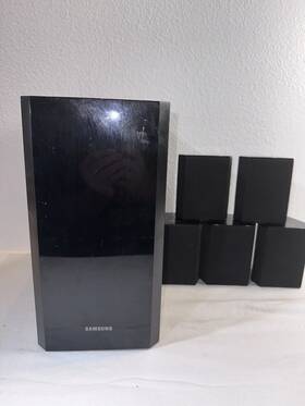 Ps-fw1-2 Samsung Ps-fw1-1 Surround Sound Speakers Ps-fs1-1 5 And Ps-fw1-2 Samsung Ps-fw1-1 Surround Sound Speakers Ps-fs1-1 5 And