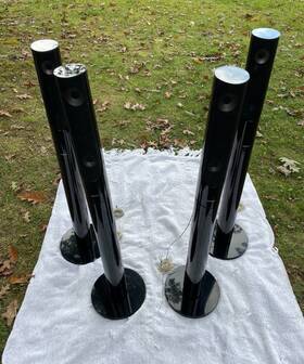 Ps-jt0-1 Samsung 4x Floor Speakers Ps-jt1-1 Standing Front Surround Left Right Ps-jt0-1 Samsung 4x Floor Speakers Ps-jt1-1 Standing Front Surround Left Right