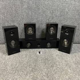 Ps-rc5500 Samsung 5-piece Ps-5500 Home Cinema Surround Sound Speaker Set - Black