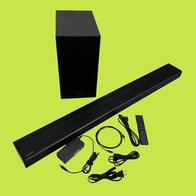 Ps-wb67b Samsung Subwoofer With Soundbar Hw-q60t Home Audio System #u0872