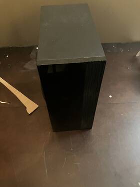 Ps-wc650w Samsung Home Theater Surround Speaker System Subwoofer Only In Black