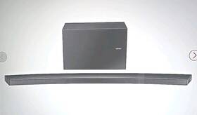 Ps-wj8500r Samsung Wireless Bluetooth Curved Sound Bar With Subwoofer And Remote