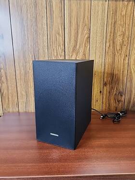 Ps-wr43b Samsung Subwoofer Only With Power Cord For Hw-r47m Works Great