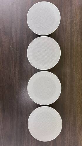 Mrs-4-r-00 Savant Micro Aperture 4 Speaker 2 Pairs Round