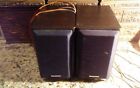 Sb-pm01 Panasonic Pair Of Mid Stereospeakers Imput Watts Great Sound