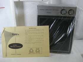 564.34490000 Sears Vintage Stereo Amplified Speaker Model - New Open Box