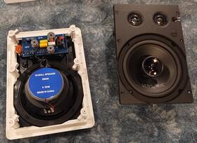 Ss-838 Sensonic In-wall Speakers - Open Box