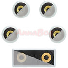 1100 Set-sps-06 Cmple Ceiling Speaker System Kevlar Speakers Power Peak Watts