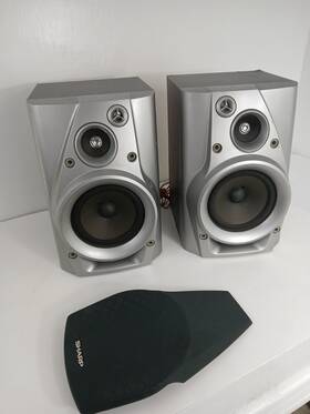 Cp-c2900 Sharp Cp-2900 Speaker System Set Tested Working Condition Is Used Cp-c2900 Sharp Cp-2900 Speaker System Set Tested Working Condition Is Used
