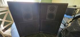 Cp-44 Sharp Cp-44bookshelf Speaker System Speakers - Pair Not Tested