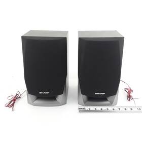 Cp-c2800 Sharp Wired Speakers Pair 2-way Configuration 30 Watt Max - Works