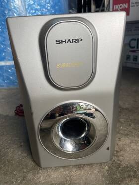 Cp-mp60sw Sharp Subwoofer Speaker Cp-mp60sw Sharp Subwoofer Speaker