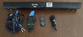 Ht-sb300 Sharp Sound Bar System All Cables - Power Cord Remote Works Great
