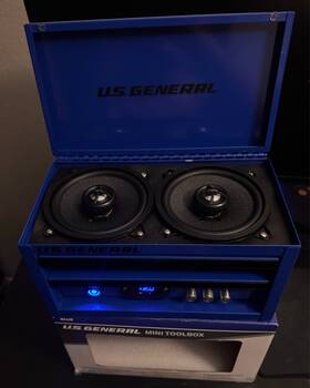 Rpx525 Skar Audio U.s Mini Tool Box Speaker
