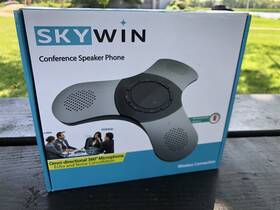 Sw-cs-519 Skywin Wireless Conference Speaker Phone Excellent Working Condition