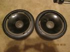 Sm-82 Infinity Pair Of Woofers From Need Refoamed