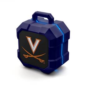 B0c24vf31s Soar Ncaa Shockbox Led Bluetooth Speaker Virginia Cavaliers Wireless
