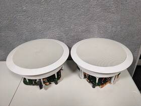 832ssdr Sonance Virtuoso 8 Inch Ceiling Speakers Pair 150w 6 Ohms Woven Glass Fiber