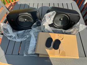 93157 Sonance - Mariner 86 8 Inch 2-way Outdoor Surface Mount Speakers Pair