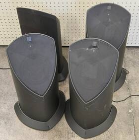 Bl-650 Sonance Bl650 Definitive Technology Dymension 6.5 Inch Bollard Outdoor Speaker Used Each C