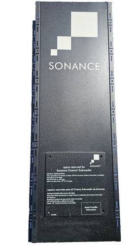 Vp12subnc-en Sonance Bps8 - Reference 12 Inch In-wall Subwoofer Enclosure Each Black