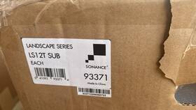 Ls12t-sub Sonance Ls12t Sub Landscape Series 12 Inch Passive In-ground Subwoofer -new