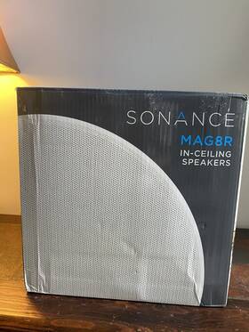 Mag8r Sonance Mag Series 8 Inch 2-way In-ceiling Speakers Pair - Please Read #1 Mag8r Sonance Mag Series 8 Inch 2-way In-ceiling Speakers Pair - Please Read #1
