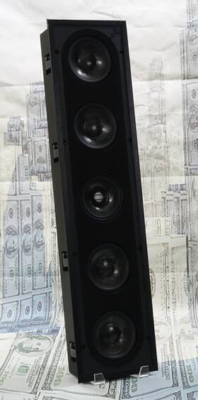 93346 Sonance R2/93346 R2 Single Speaker Reference 5-1/4 Inch 3-way In-wall Rectangle #d2