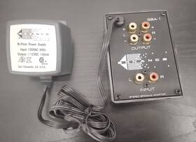 Sba-1 Sonance Stereo Amplifier Bridging Adapter