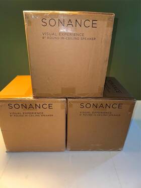 Vx86r Sonance Brand New 8 Inch In-ceiling Speakers 3 Pairs