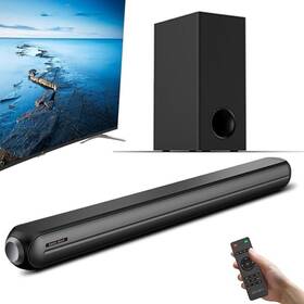 Hd-112ld Sonic Blast Wireless Bluetooth 3d Surround Sound Bar With 31.5 Inch Subwoofer For Tv
