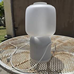 304.873.11 Sonos Ikea Symfonisk Table Lamp With Wifi Speaker White Include Glasses Cover