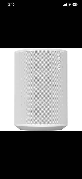 Sonos 840136805960 Era 100 Sl Speaker Bluetooth - White New