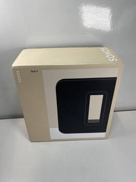 Sonos 840136812760 Wireless Subwoofer Sub4 - Black