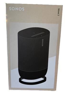 Move2blk Sonos Move 2 - Wireless Speaker Black Open Box Never Used
