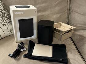 Oneg2us2blk Sonos One Gen 2 Smart Speaker With Alexa - Black Used/read