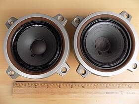 1-502-935-11 Sony Ss-u55 4 Inch 8 Ohm Mid Range Replacement Speaker Pair