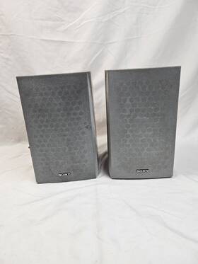 Ss-cnez3 Sony 8018268 Bookshelf Speaker Pair Tested Working