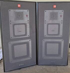 Apm-x270 Sony Amp-x270 Vintage 3-way Bookshelf Speakers 100w Tested/working