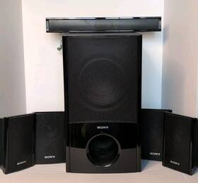1-subwoofer Sony Btv-t10 Speaker System Ss-wsb92 1-ss-ctb92 Center 4- Ss-tsb95