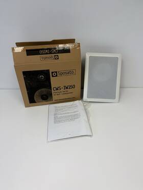 Cws-iw150 Sony Sposato By 6.5 Inch In-wall Speaker Platinum Series New