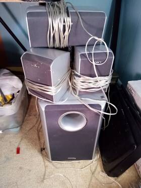 Dav-dz120k Sony Surround Speakers Wired
