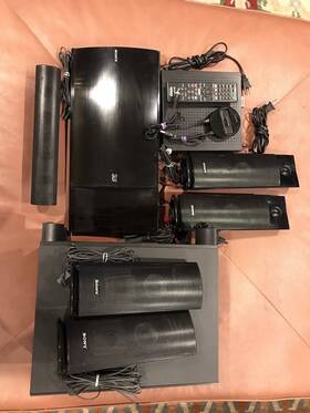 Hbd-n790w Sony Blu-ray Disk/dvd Am/fm Tuner Surround Sound Sys. Complete-works