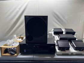 Ht-ddw750 Sony Compete Home Theater Speaker System Surround Sound 5.1 Channel