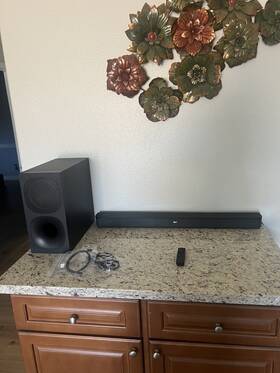 Ht-sd40 Sony 2.1 Soundbar With Powerful Wireless Subwoofer Flawless Condition