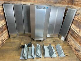 Sa-ft7ed Sony Flat-panel 6.1 Home Theater Speaker System Aluminum Rare