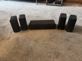 Ss-cn230 Sony Sa-ve230 5 Micro Satellite System Speakers Ss-v230 Tested Works