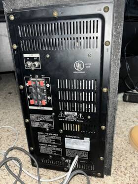 Sa-ve315 Sony Sa- Ve315 Sound System