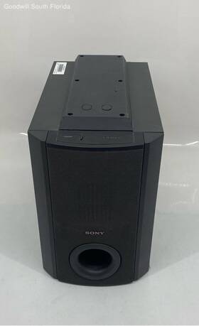 Sa-w505 Sony Active Powered Super Model Black Subwoofer Powers On
